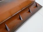 Retro Brabantia bruin handdoekenrekje met plankje vintage, Ophalen of Verzenden, Huis en Inrichting
