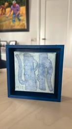 Prachtig schilderijtje Klaas Gubbels acryl op doek, Ophalen of Verzenden