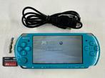 Playstation Portable Turquiose PSP-3004 (leest matig discs), Overige kleuren, Onbekend, Ophalen of Verzenden, Zo goed als nieuw