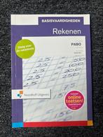 Rekenen PABO - Basiskennis, Ophalen of Verzenden, Zo goed als nieuw, Overige niveaus, Overige vakken