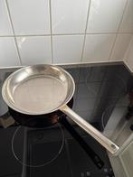 RVS Koekenpan Cullinox, Huis en Inrichting, Keuken | Potten en Pannen, Gebruikt, Inductieplaat, Ophalen of Verzenden, Rvs
