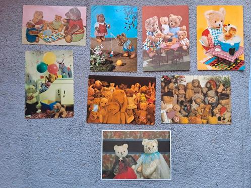 Teddybeer kaarten Steiff en andere beren, Verzamelen, Ansichtkaarten | Themakaarten, 1960 tot 1980, Overige thema's, Ophalen of Verzenden