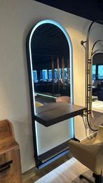 Kaptafel Noir kappers spiegel kapsalon kapper make up tafel, Ophalen of Verzenden, Nieuw