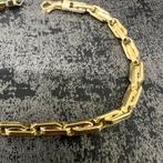 18k gouden armband monte carlo schakel, Sieraden, Tassen en Uiterlijk, Ophalen of Verzenden
