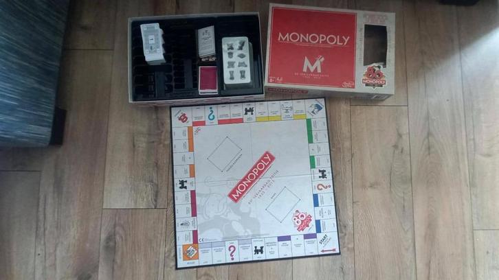 Monopoly, editie 80e verjaardag - NL versie, Hobby en Vrije tijd, Gezelschapsspellen | Bordspellen, Zo goed als nieuw, Ophalen