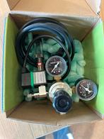 CO₂ drukregelaar aquarium met magneetventiel & blazenteller, Ophalen of Verzenden, Nieuw