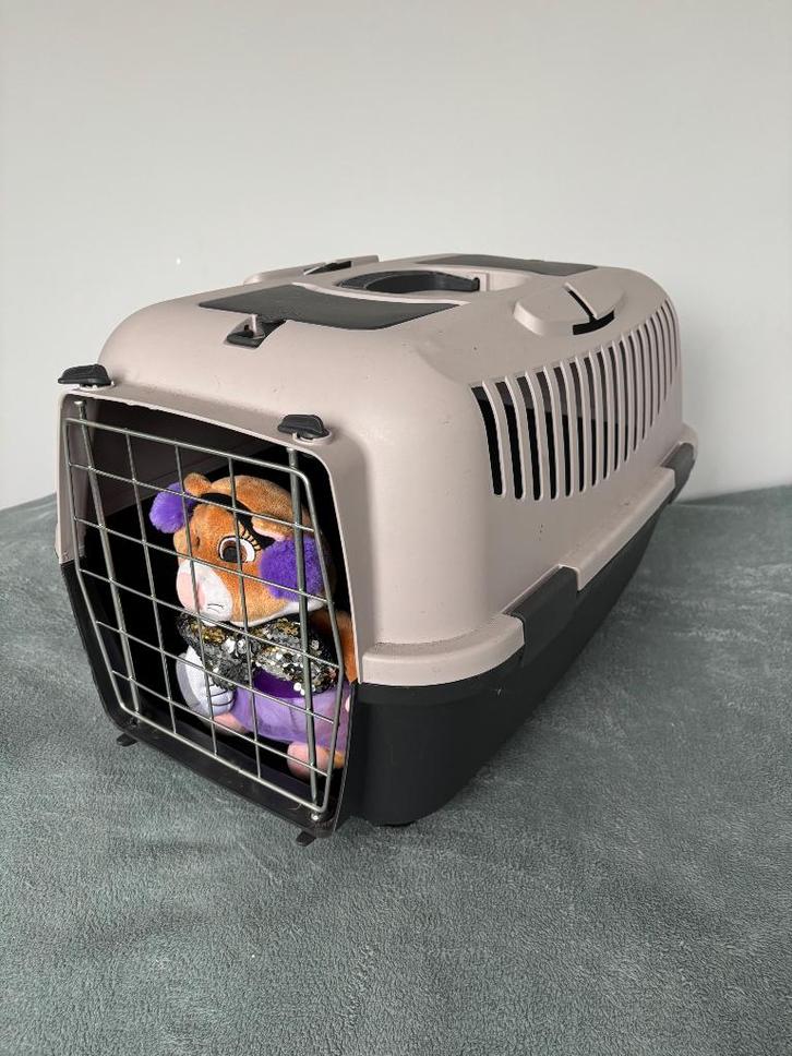 Reismand/transportbox hond of kat, Dieren en Toebehoren, Hondenbenches, Zo goed als nieuw, Ophalen