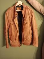 Vintage Boss orange leren jas, Gedragen, Maat 56/58 (XL), Bruin, Hugo Boss