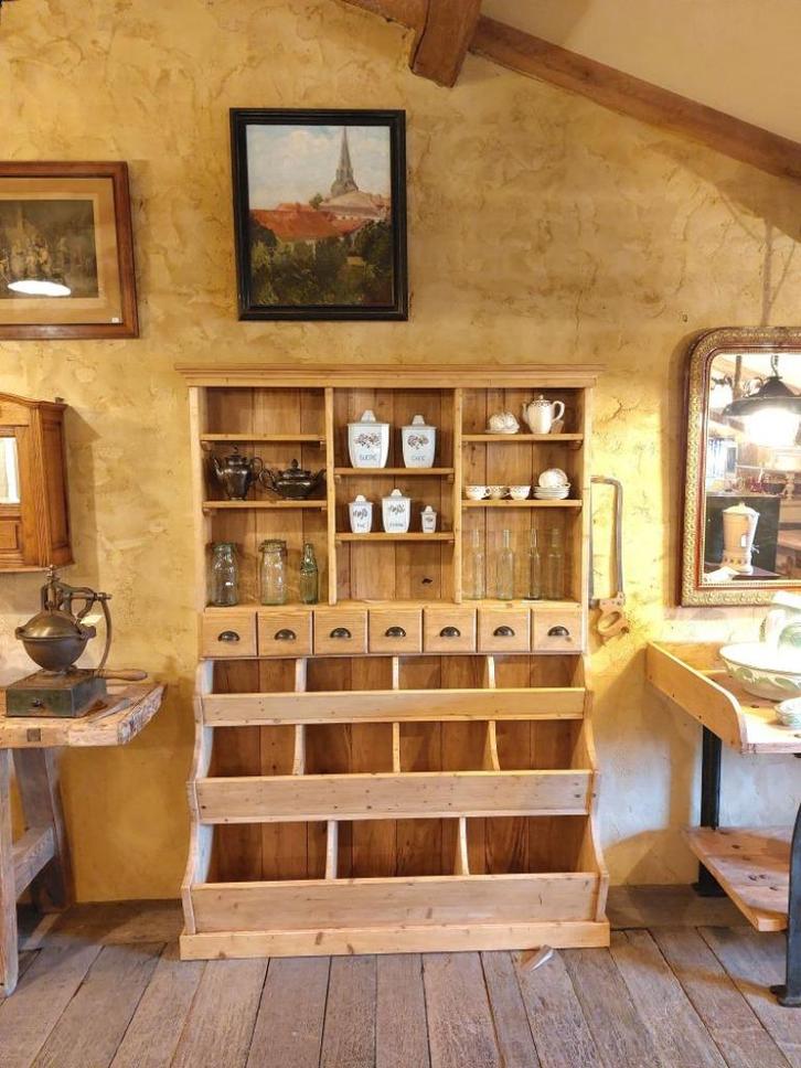 unieke handgemaakte grutterskast, Antiek en Kunst, Curiosa en Brocante, Ophalen