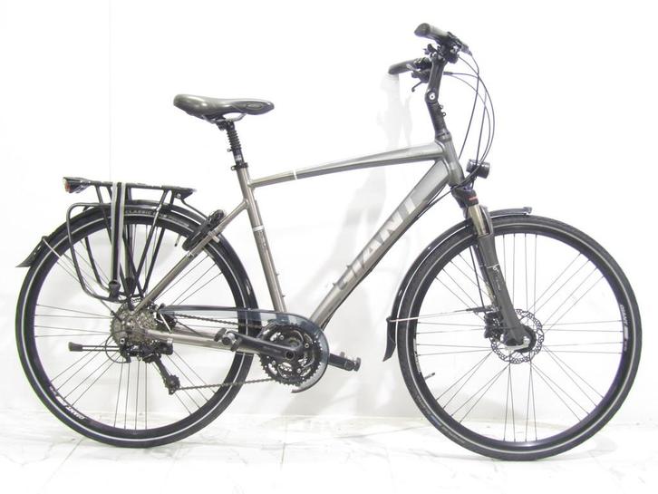 Giant Futuro grijs heren 54cm 28inch, Fietsen en Brommers, Fietsen | Heren | Herenfietsen, Gebruikt, Giant, 53 tot 57 cm, Versnellingen
