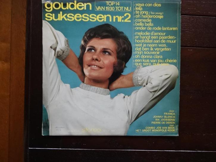 lp gouden suksessen nr 2, Cd's en Dvd's, Vinyl | Nederlandstalig, Zo goed als nieuw, Levenslied of Smartlap, Overige formaten
