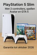 Ps5 slim 3 spellen + garantie jaar, Spelcomputers en Games, Spelcomputers | Sony PlayStation 5, Ophalen of Verzenden, Zo goed als nieuw