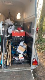 Braderie rommelmarkt spullen, Ophalen