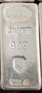 Schöne kilo baar, Postzegels en Munten, Edelmetalen en Baren, Ophalen, Zilver