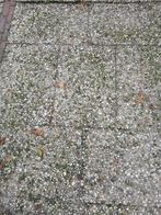 Grindtegels 40x60 en 50x50, Tuin en Terras, Tegels en Klinkers, Ophalen, Gebruikt, 10 m² of meer, Beton