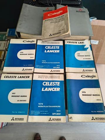 originele Mitsubishi Celeste Werkplaatshandboeken beschikbaar voor biedingen