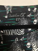 Smashed Lemon jurk met zebra's zwart groen maat 38, Kleding | Dames, Jurken, Maat 38/40 (M), Active Cheetah BV, Weesperstraat 124B 1112AP Diemen