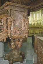 D457 ansichtkaart amsterdam nw kerk preekstoel jaren 50, Verzenden, 1940 tot 1960, Ongelopen, Noord-Holland