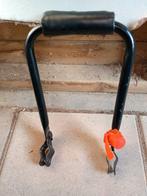 Fiets rug steuntje +achterlichtje+grTis oude voetsteuntjrs, Fietsen en Brommers, Fietsaccessoires | Fietsstoeltjes, Ophalen of Verzenden