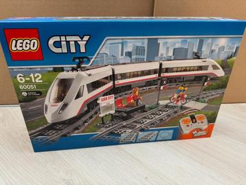 Lego Hogesnelheidstrein 60051 (3 maal, prijs p. set) beschikbaar voor biedingen