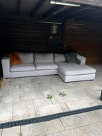 Grijze bank teab, Ophalen, 250 tot 300 cm, Gebruikt, 75 tot 100 cm