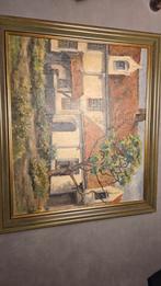 Schilderij J.v. Calker met lijst, Antiek en Kunst, Kunst | Schilderijen | Klassiek, Ophalen of Verzenden