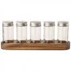 Villeroy & boch pasta 2015 oakwood plate w/5 bottles, Ophalen of Verzenden, Nieuw