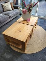 salontafel teak, Ophalen, Gebruikt, 50 tot 100 cm, 50 tot 100 cm