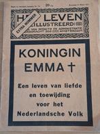 Koningin Emma. 1934. Herdenkingsuitgave. * Zie tekst., Verzamelen, Koninklijk Huis en Royalty, Ophalen, Gebruikt, Nederland, Tijdschrift of Boek