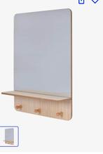 Spiegel met plank en haken, Huis en Inrichting, Minder dan 50 cm, Nieuw, Ophalen of Verzenden, Minder dan 100 cm