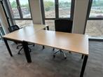 Bureau te koop hoogte verstelbaar 4 stuks aanwezig, Ophalen, In hoogte verstelbaar, Zo goed als nieuw, Bureau