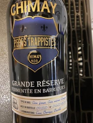 Chimay grande reserve vieillie en barriques 75 cl beschikbaar voor biedingen