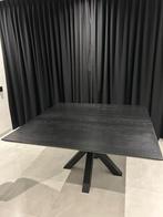 Tafel zwart, vierkant 140x140 hout, Huis en Inrichting, Tafels | Eettafels, 50 tot 100 cm, Nieuw, Ophalen of Verzenden, Vijf personen of meer