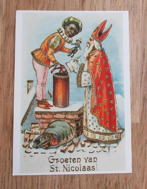 sinterklaas ansichtkaart Art Unlimited Amsterdam C4794, Diversen, Sinterklaas, Zo goed als nieuw, Ophalen of Verzenden