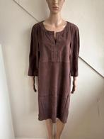 Arma leren jurk bruin maat 40 / 42 echt leer, Kleding | Dames, Maat 38/40 (M), Bruin, Ophalen of Verzenden, Zo goed als nieuw