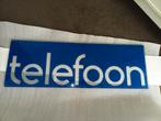 GEZOCHT: PTT Telefooncel Ruiten Blauw, Ophalen of Verzenden