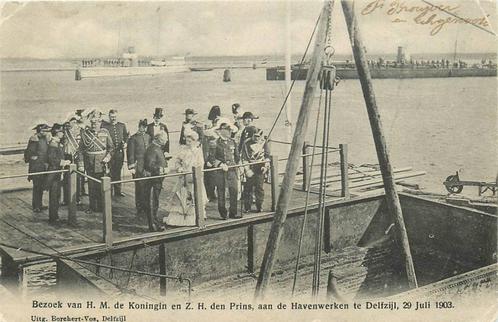 (388-273-049) Delfzijl Havenwerken, Verzamelen, Ansichtkaarten | Nederland, Groningen, Verzenden