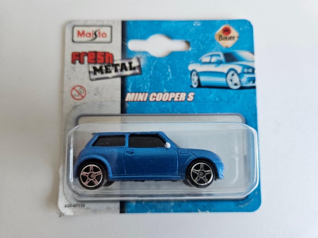 Mini Cooper S Maisto 1:66 NIEUW! Modelauto, Ophalen of Verzenden, Nieuw, Auto