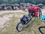 BOB Yak fietskar te huur met 100L drybag en koppelas, Fietsen en Brommers, Ophalen, Gebruikt, Kinderkar