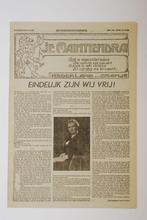 Mei 1945 - Je Maintiendrai bevrijdingsnummer | Heruitgave, Verzamelen, Nederland, Boek of Tijdschrift, Verzenden