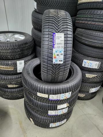 4 x 235/55/18 Michelin Crossclimate  NIEUW 500,- ALL IN ! beschikbaar voor biedingen