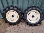 ZGAN banden op 6 gaats velgen (wielen) voor mini trekker, Ophalen, Zo goed als nieuw