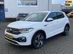 Volkswagen T-Cross 1.0 TSI R-Line | Org NL-auto | vol met op, Auto's, Volkswagen, Gebruikt, Euro 6, Adaptive Cruise Control, Wit