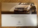 Folder brochure Mercedes-Benz A-klasse Accessoires W169 2004, Nieuw, Mercedes-Benz, Mercedes, Ophalen of Verzenden