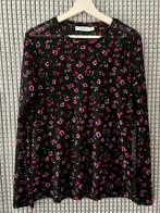 Costes Studio Bloemen Blouse, Kleding | Dames, Blouses en Tunieken, Costes studio, Zwart, Maat 46/48 (XL) of groter, Ophalen of Verzenden