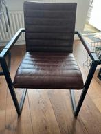 3 Goossens Eetkamerstoelen - Lederlook, Huis en Inrichting, Stoelen, Ophalen, Gebruikt, Leer, Drie