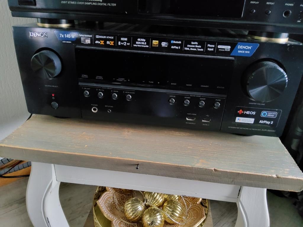Denon AVR-S930H Receiver - Uitstekende Conditie, Audio, Tv en Foto, Versterkers en Receivers, Denon, Ophalen of Verzenden, Zo goed als nieuw