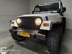 Jeep Wrangler - 4.0i - 6 Cilinder 4x4 - TOP STAAT!, Auto's, Jeep, Gebruikt, Zwart, Lederen bekleding, Met garantie (alle)