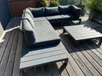 Borek loungeset. Antraciet sunbrella bekleding, Tuin en Terras, Tuinsets en Loungesets, Ophalen, 5 zitplaatsen, Bank, Aluminium