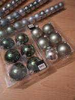 Kerstballen groen,zilver,mint groen, Diversen, Kerst, Ophalen